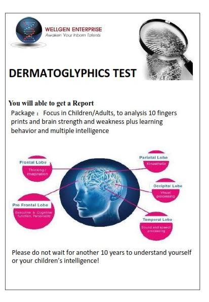 Dermatoglyphics test 2
